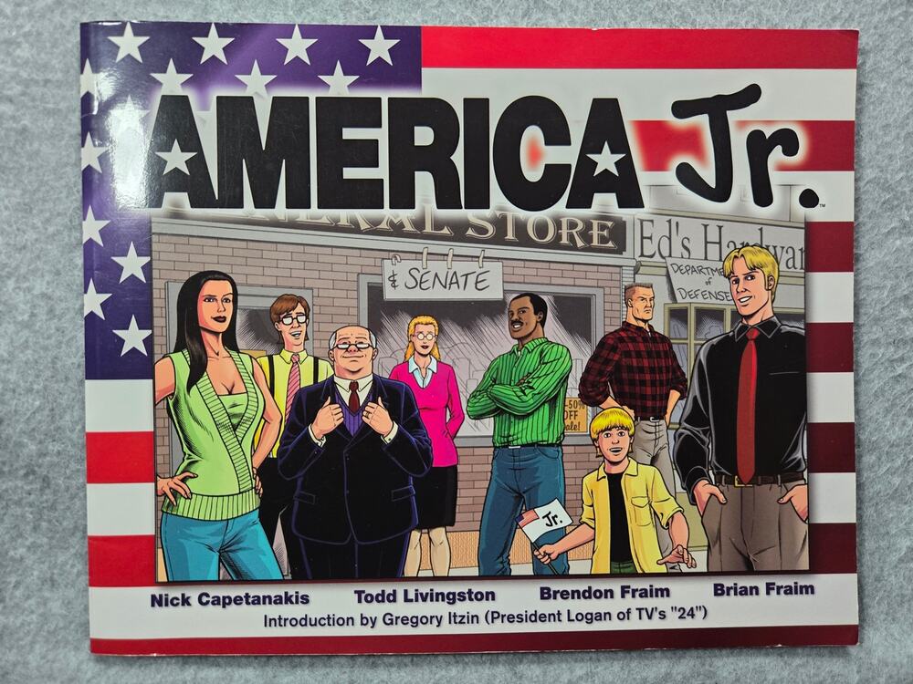 America Jr. Vol 1 TPB Graphic Novel (2007 Image Comics)